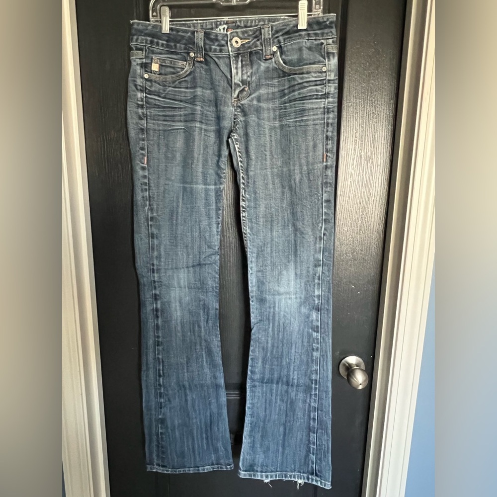 Miss Me Blue Boot Cut Jeans Classic Denim